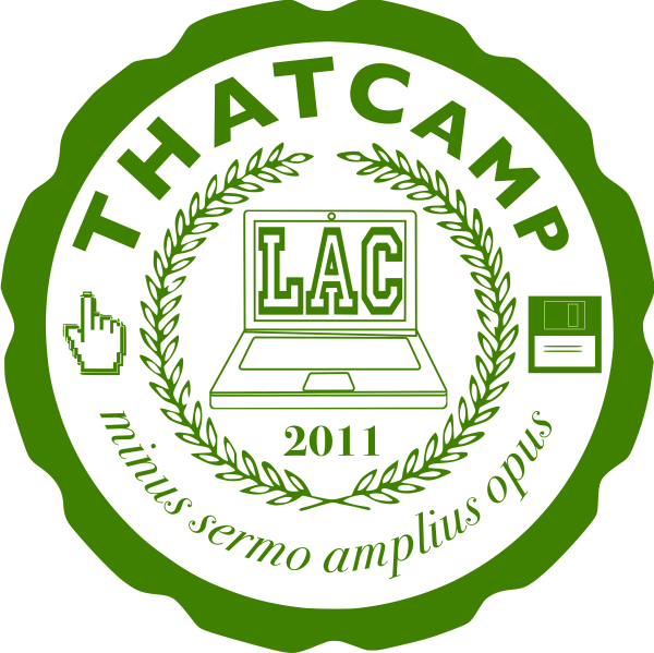 Ryan's original THATCamp LAC seal